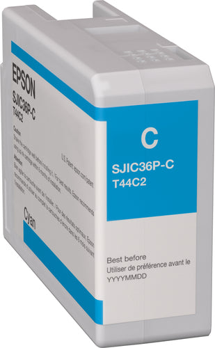 Epson SJIC36P(C) ink cartridge Cyan Epson SJIC36P(C) ink cartridge Cyan